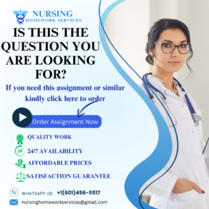 Nursing PowerPoint Presentation Assignment